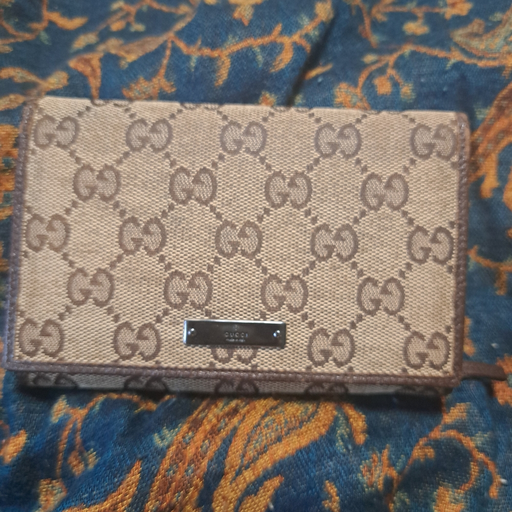 Gucci Brown Monogram Wallet